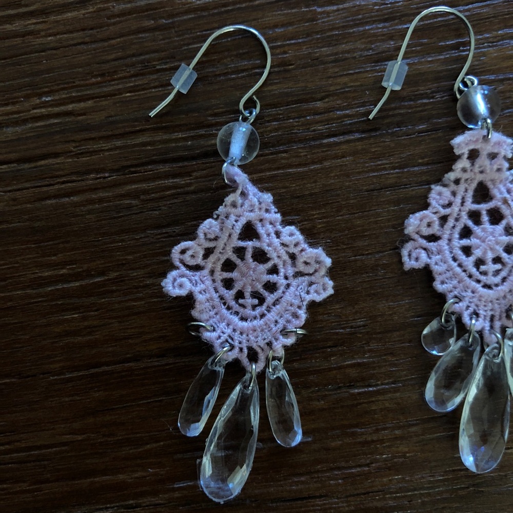 Lace Earrings - Picture 5 of 5